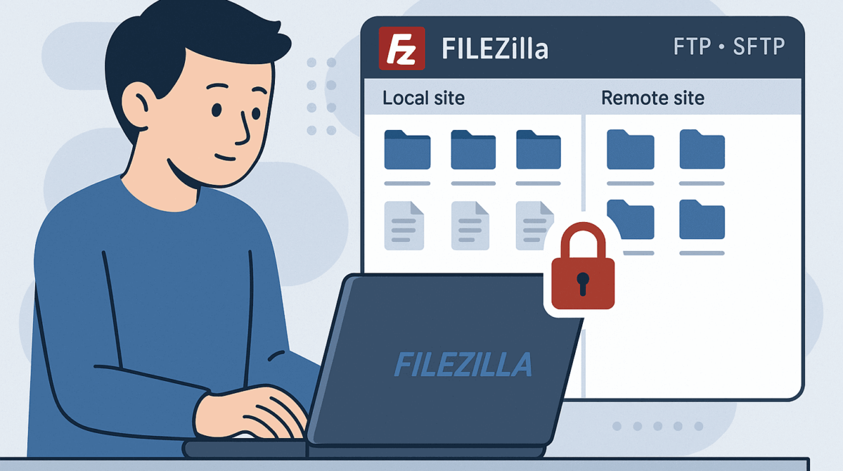 Cómo usar FileZilla para conectarte por FTP/SFTP