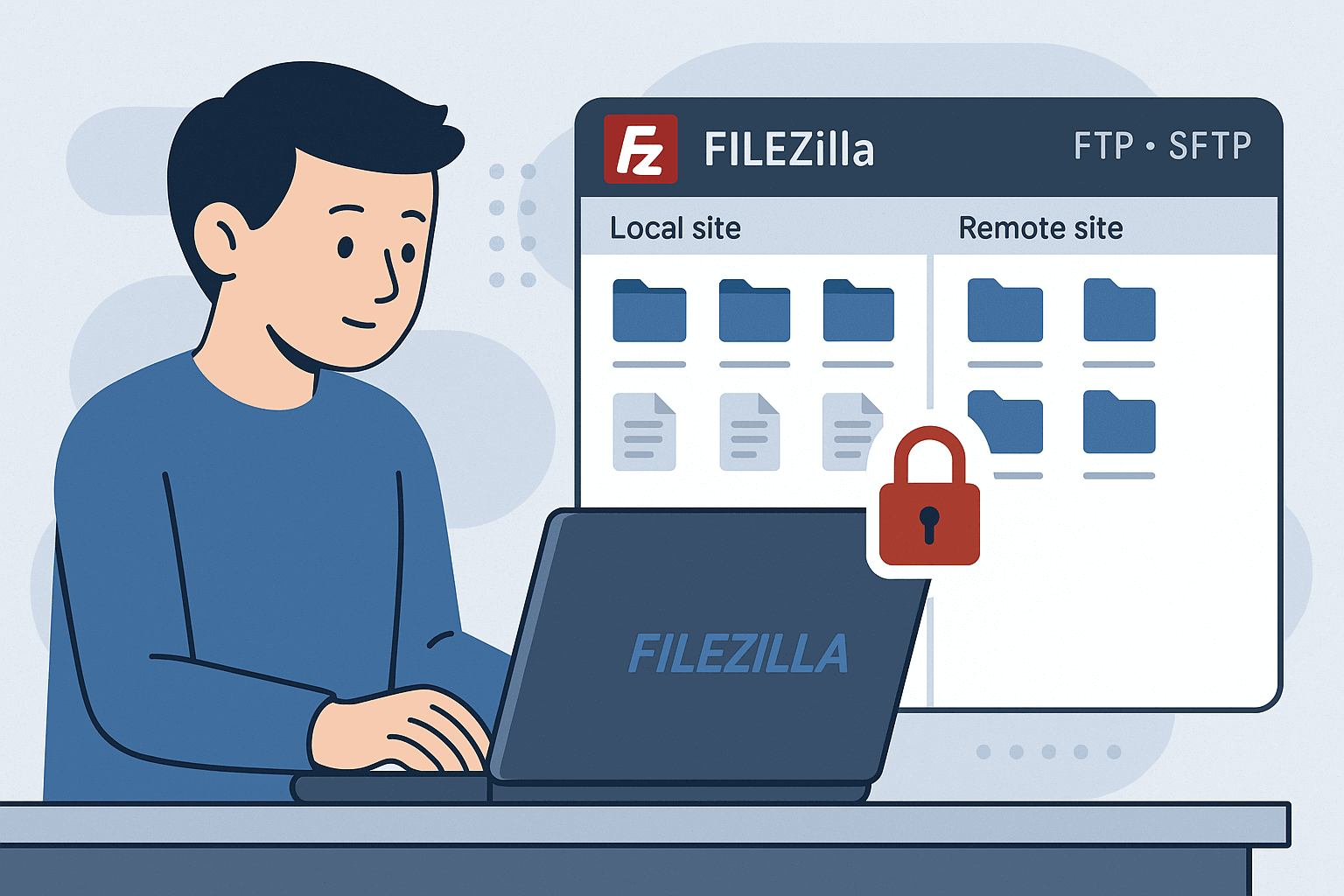 Cómo usar FileZilla para conectarte por FTP/SFTP