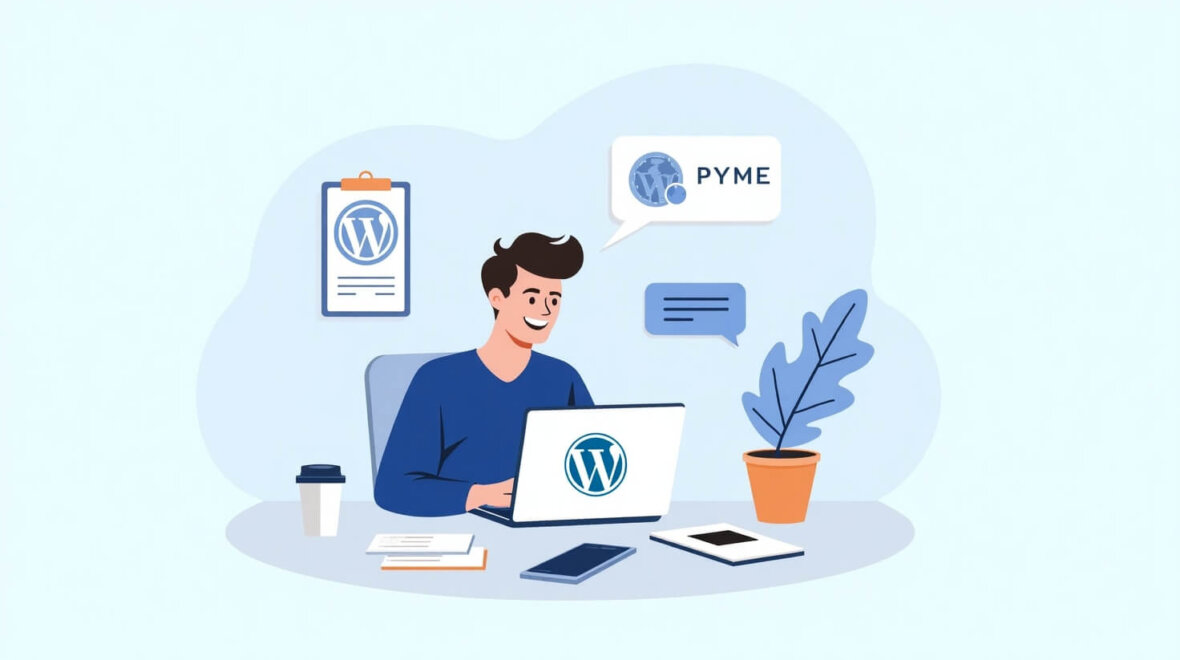 Ventajas de usar WordPress para sitios de PYMES